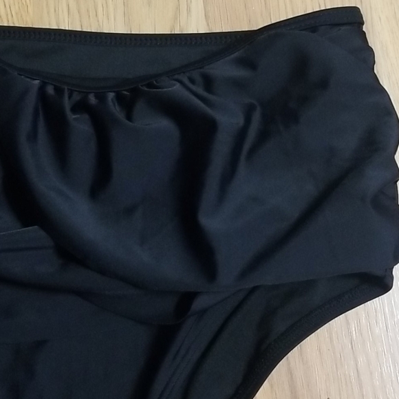 Beachsissi Black High Waisted Bikini Swim Bottoms Size Small - Picture 2 of 7